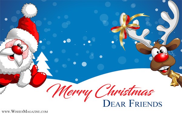 Christmas Wishes For Friends | Merry Christmas Cards Messages For Friends