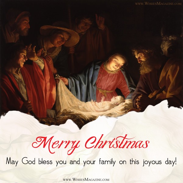 Merry Christmas greeting Cards Religious Christmas Card Ideas
