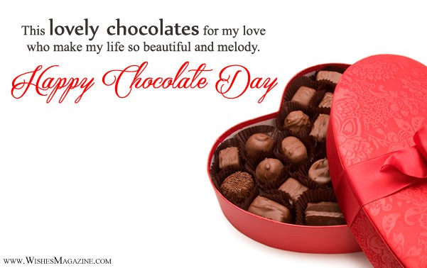 Happy Chocolate Day Wishes For Girlfriend Boyfriend