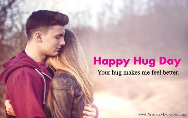 Happy Hug Day Wishes Messages For Girlfriend Boyfriend