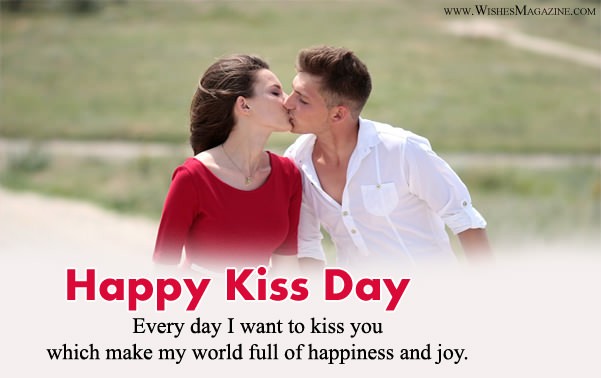 Happy Kiss Day Wishes Messages For Girlfriend Boyfriend