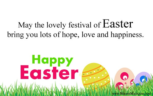 Happy Easter Greeting Wishes Card