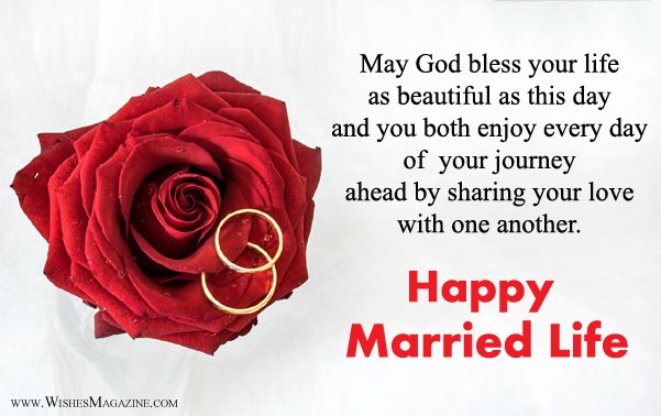 12 Wishing Happy Married Life Quotes Wedding Wishes Q 