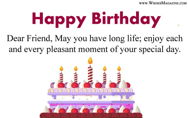 Happy Birthday Wishes For Facebook Friends, Birthday Card For Facebook Friends.