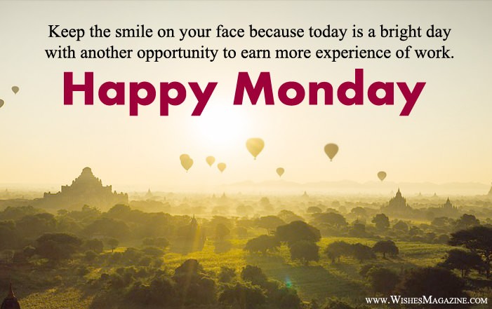 Happy Monday Morning Wishes Messages