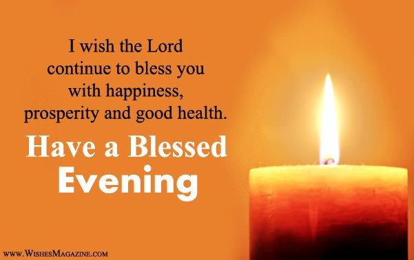 Religious Good Evening Wishes Messages