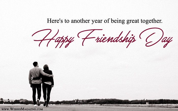 Friendship Day Greeting Card With Message