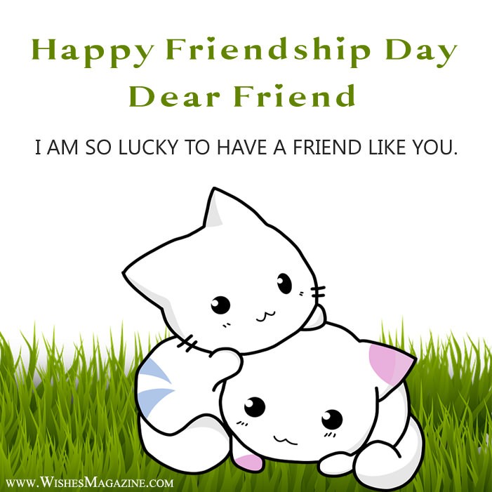 Latest Cute Friendship Day Card
