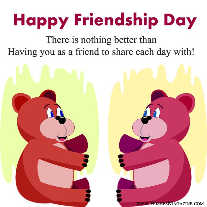 Sweet Happy Friendship Day Card
