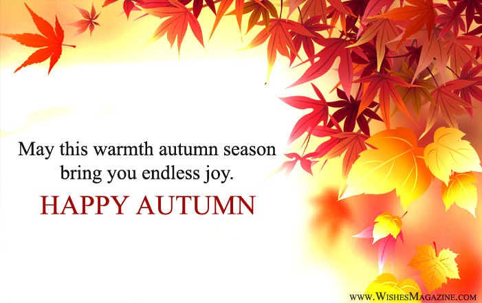 Happy Autumn Wishes | Happy Autumn season Messages