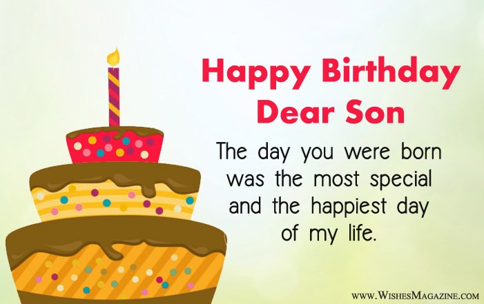 Birthday Wishes For Son | Happy Birthday Message For Son