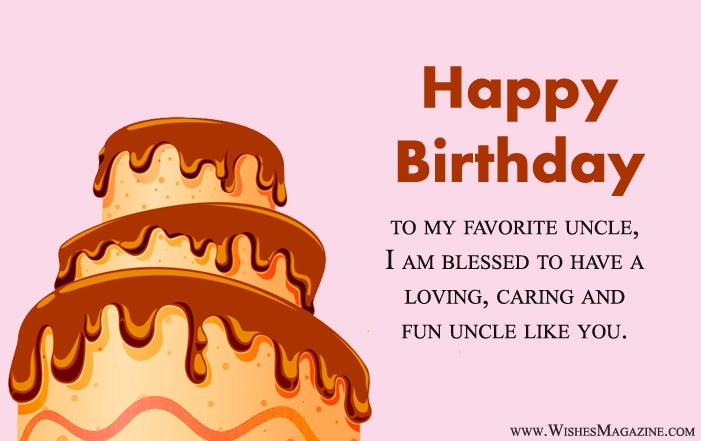 Happy Birthday Wishes For Uncle | Birthday Greeting Message For Uncle