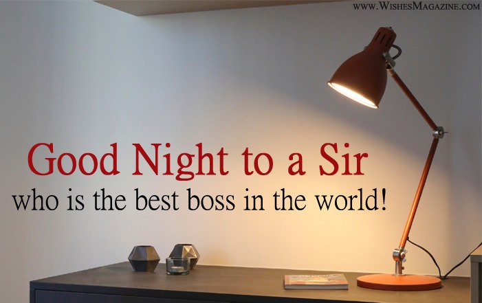 Good Night Wishes Messages For Boss