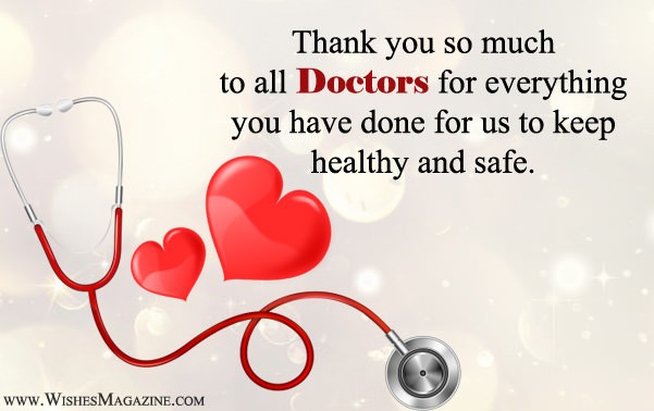 Thank You Messages For Doctors