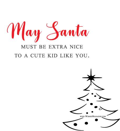 Christmas Wishes Card For Kids