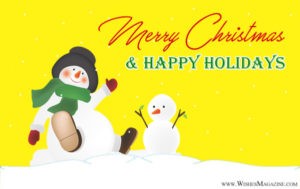 Merry Christmas & Happy Holiday