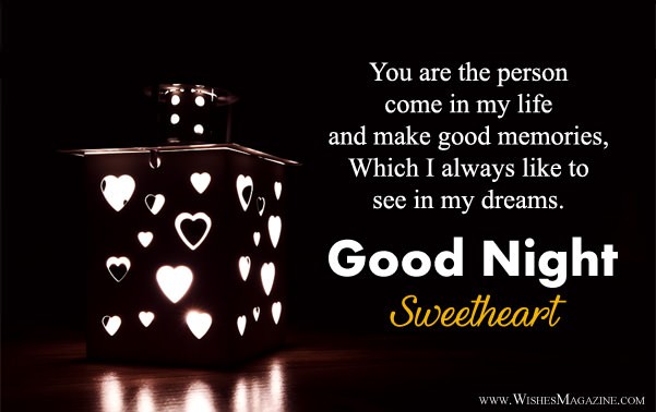 Good Night Wishes For Husband Wife