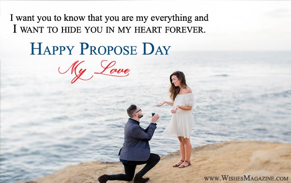 Happy Propose Day Wishes For gf bf | Propose Day Messages