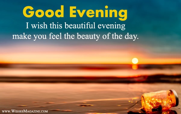 good evening wishes for friends