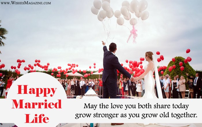 Happy Married Life Wishes | Wish You Happy Married Life Messages