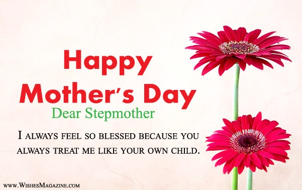 Happy Mothers Day Wishes Messages for Stepmother
