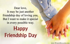 Happy Friendship Day Wishes For Girlfriend Boyfriend