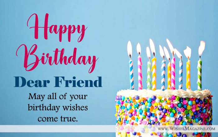 Happy Birthday Wishes For Friends