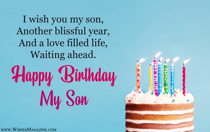 Birthday Wishes For Son