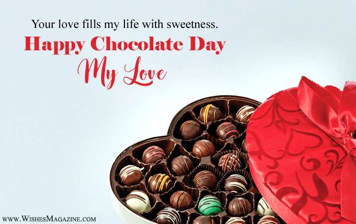 Chocolate Day Wishes Messages For Husband Wife