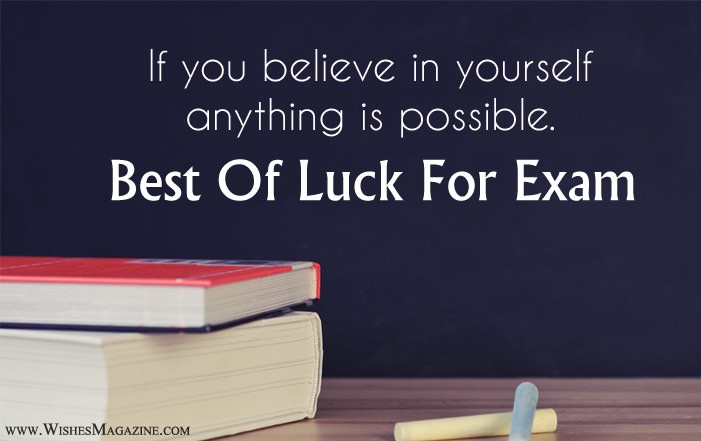 Best Of Luck For Exam 