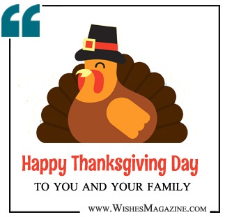Thanksgiving Wishes Sms & Messages | Happy Thanksgiving Day