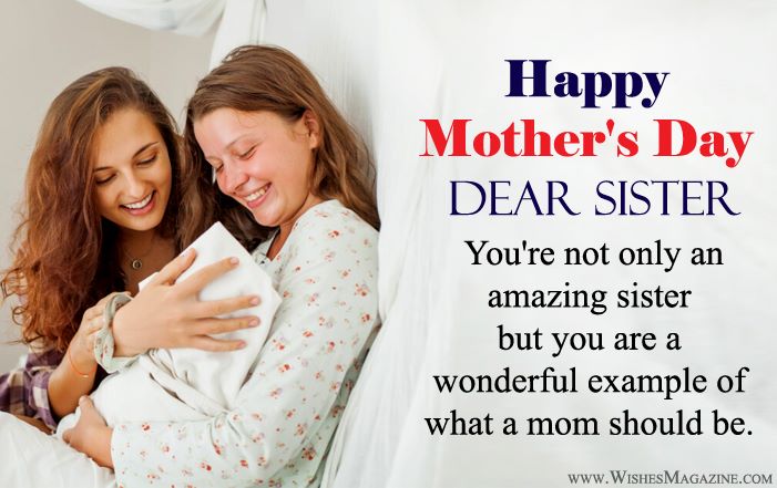 Happy Mothers Day Wishes Messages For Sister