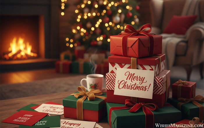 Merry Christmas Wishes Messages & Happy Xmas Card Sayings