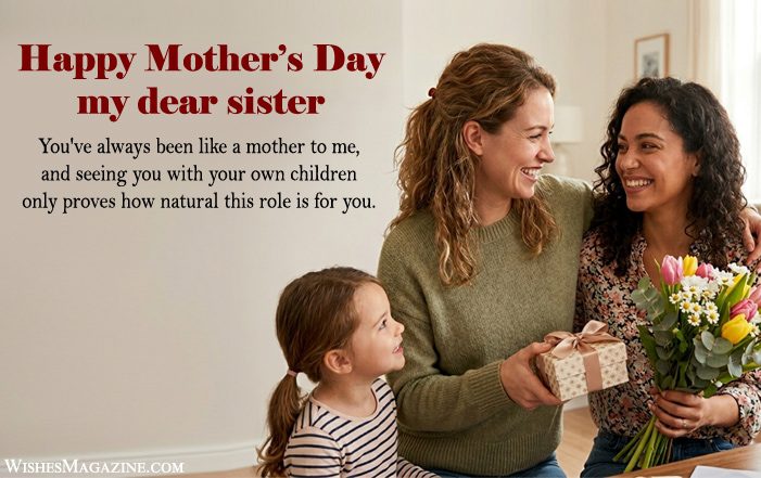 Happy Mothers Day Wishes Messages For Sister