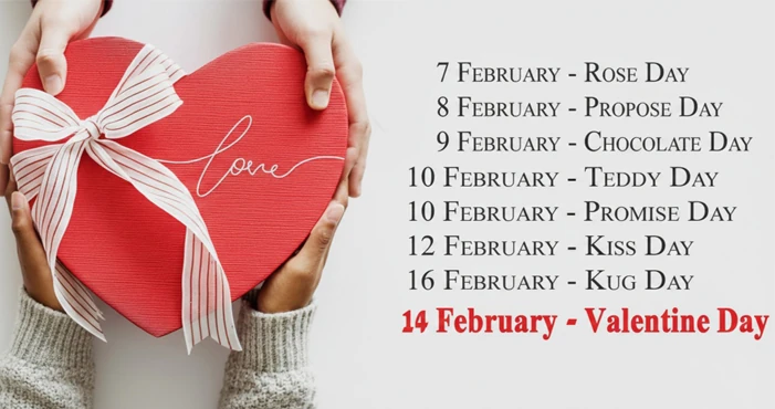 Valentine Week List 2026: Full Schedule, Dates & Romantic Wishes for Every Day