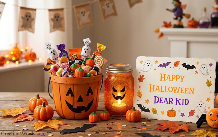 Cute Halloween Quotes Messages for Kids